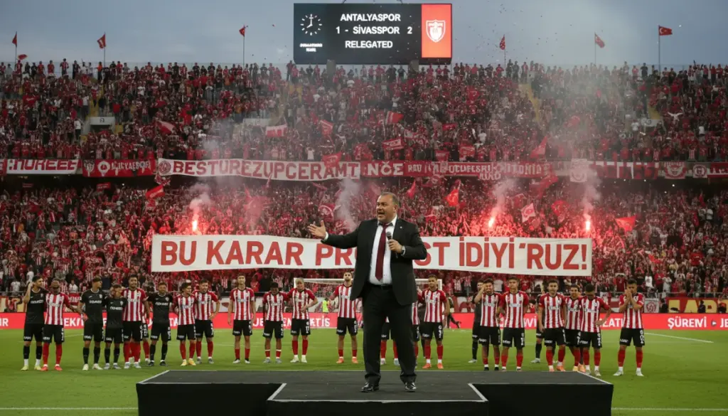 Süper Lig’de Dramatik Gece: Antalyaspor İçin Yolun Sonu
